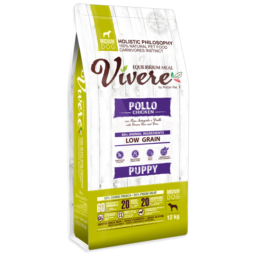 Vivere Medium Puppy Pollo
