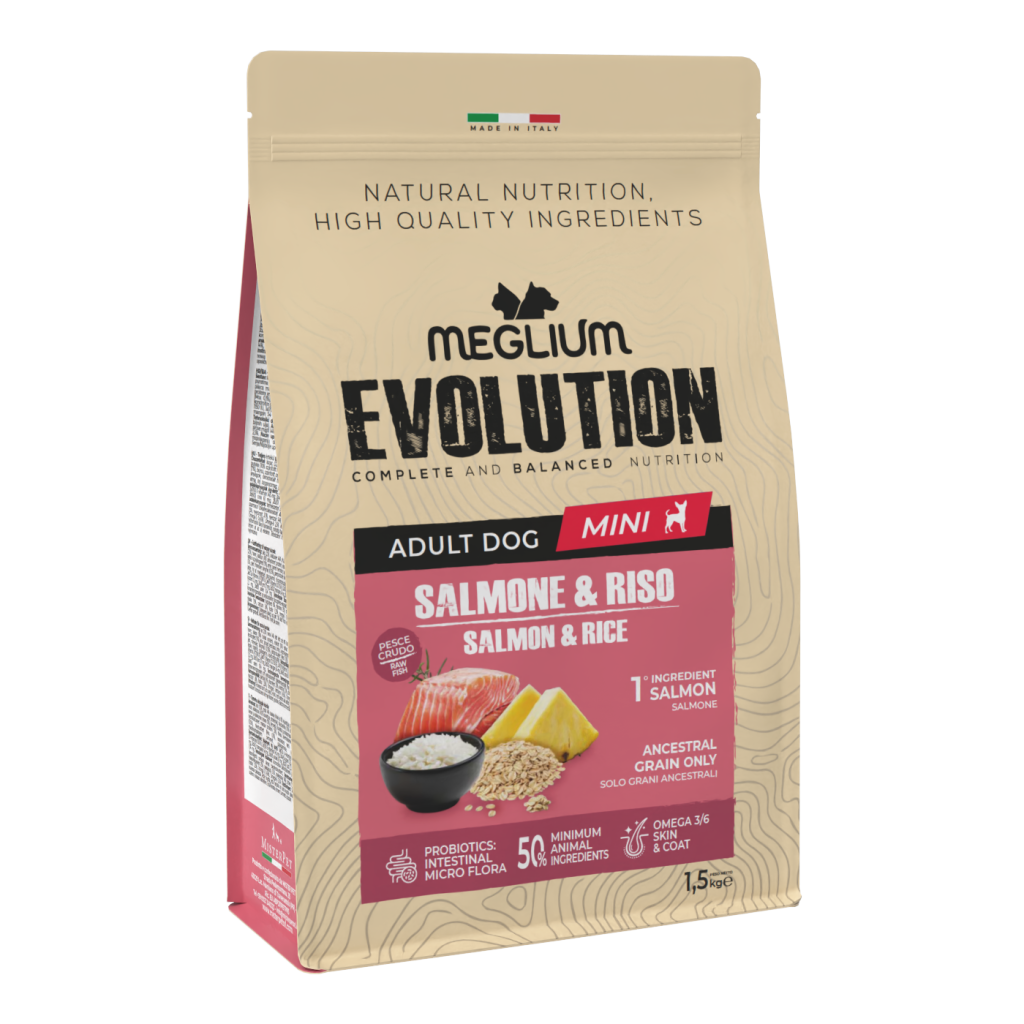Meglium Evolution Salmon & Rice MINI