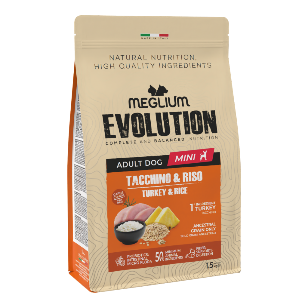 Meglium Evolution Turkey & Rice MINI