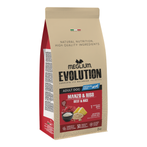Meglium Evolution Dog Adult Med/Maxi Beef & Rice