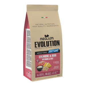 Meglium Evolution Dog Adult Med/Maxi Salmon & Rice