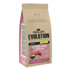 Meglium Evolution Dog Puppy Salmon & Rice